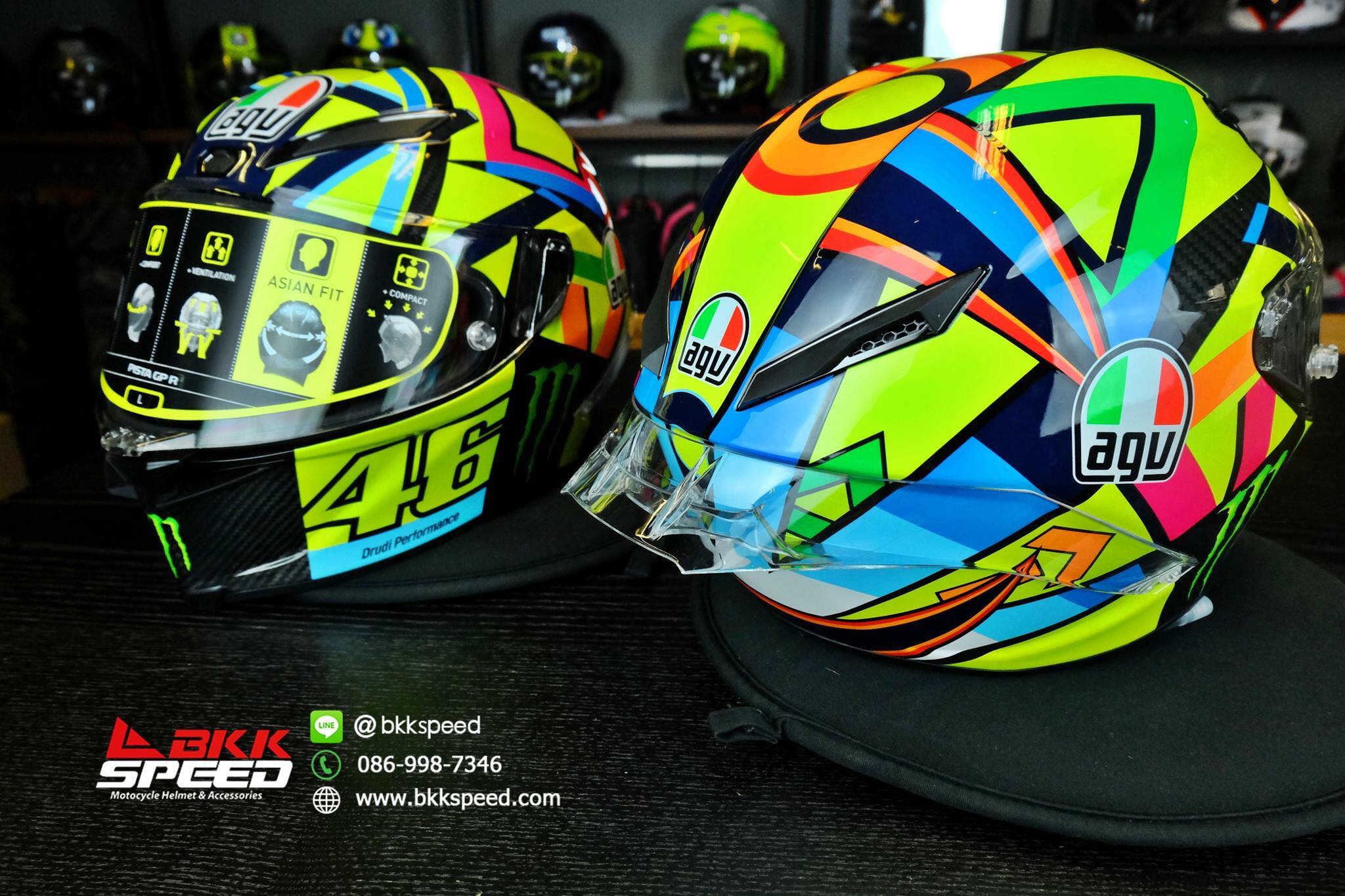agv pista gp r soleluna 2016  Helmet Style Valentino Rossi (VR46) grade racing protection combined with advanced comfort features Auto2speed - #AGV #Pista GP