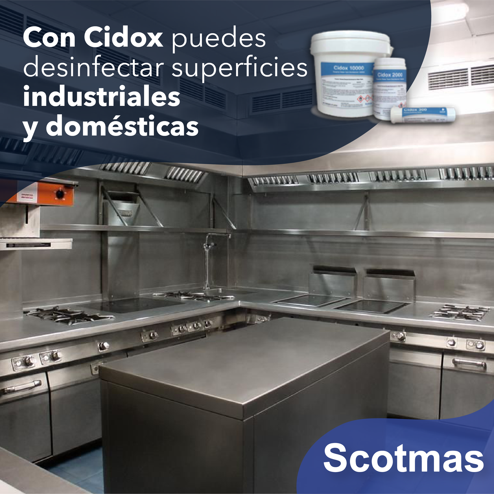 Scotmas Centroamerica - Con #Cidox puedes desinfectar de forma rápida y ...