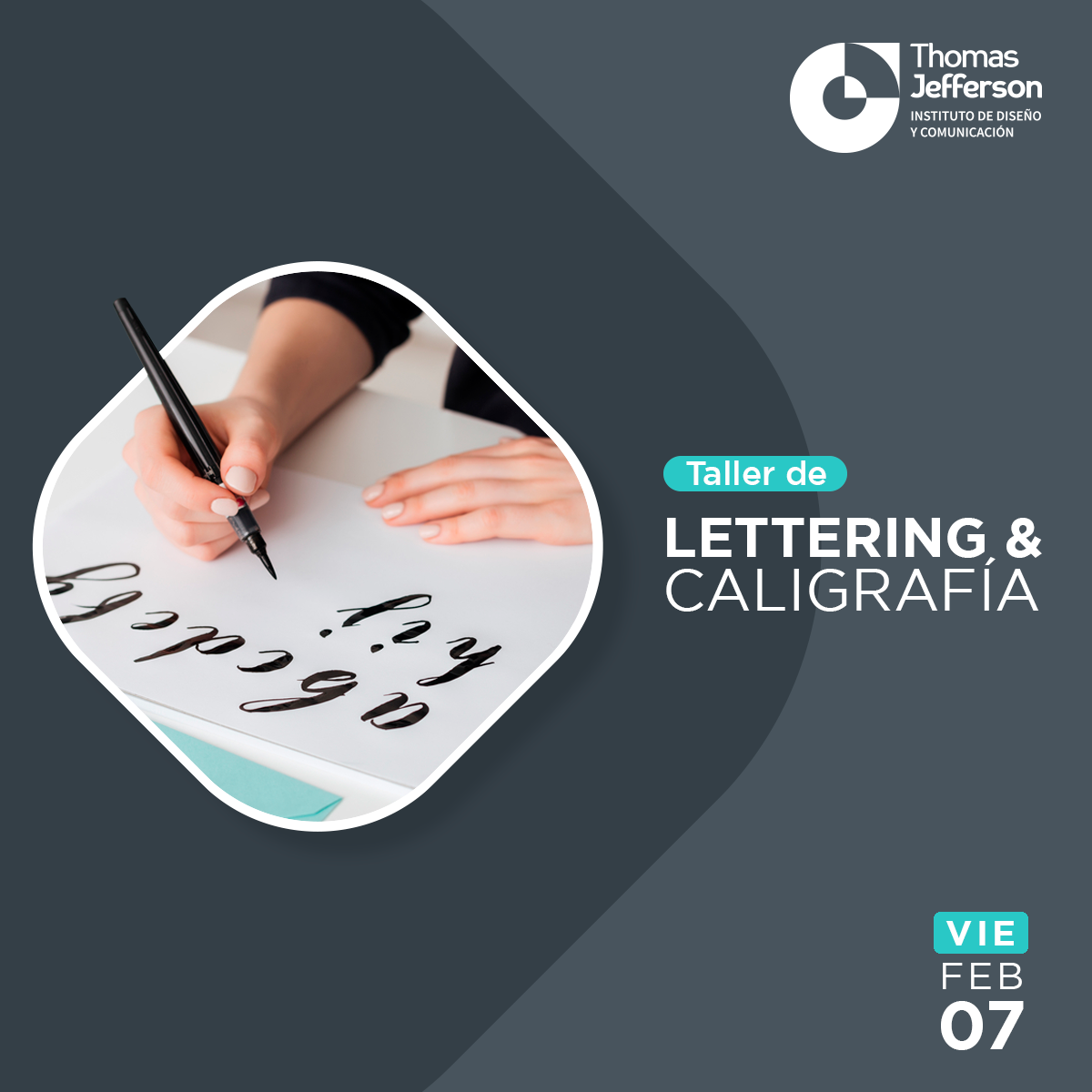 LETTERING & CALIGRAFÍA 🗒 ️... - Instituto Thomas Jefferson