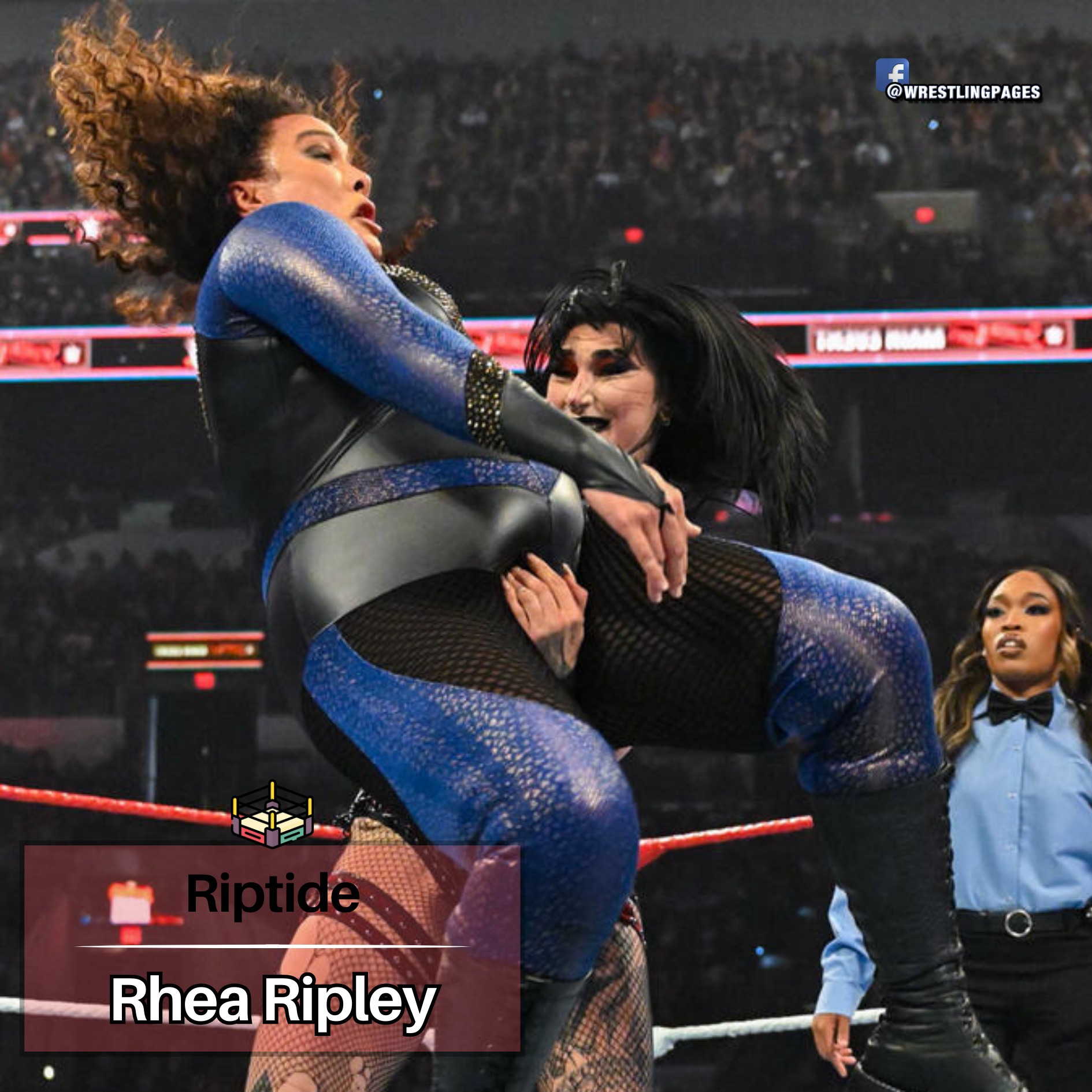 Rhea Ripley dominates opponents with... - WWE Hot Superstars | Facebook