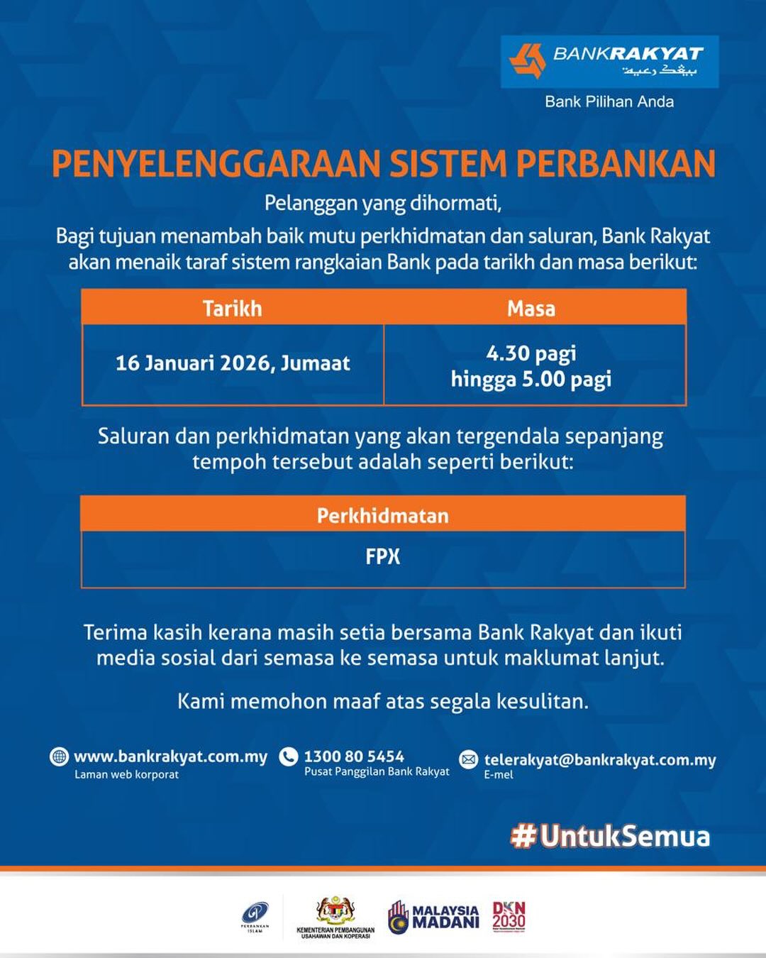 Bank Rakyat - Bank Rakyat added a new photo.