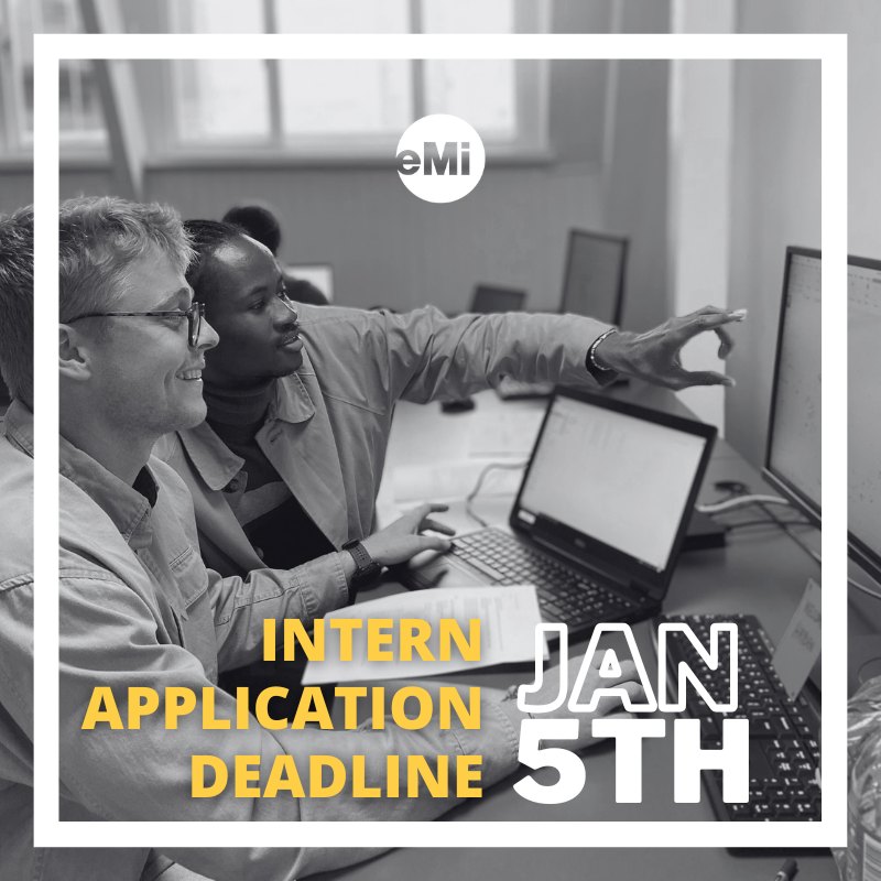 Engineering - 📢Intern Application Deadline - 5th January 2026 Join EMI ...