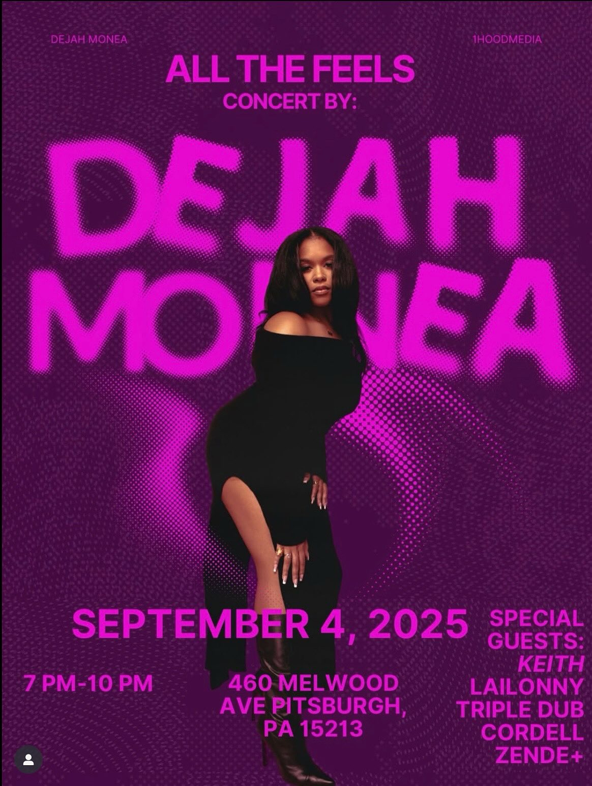 🎤 With her first-ever headlining show, Dejah Monea is taking the
