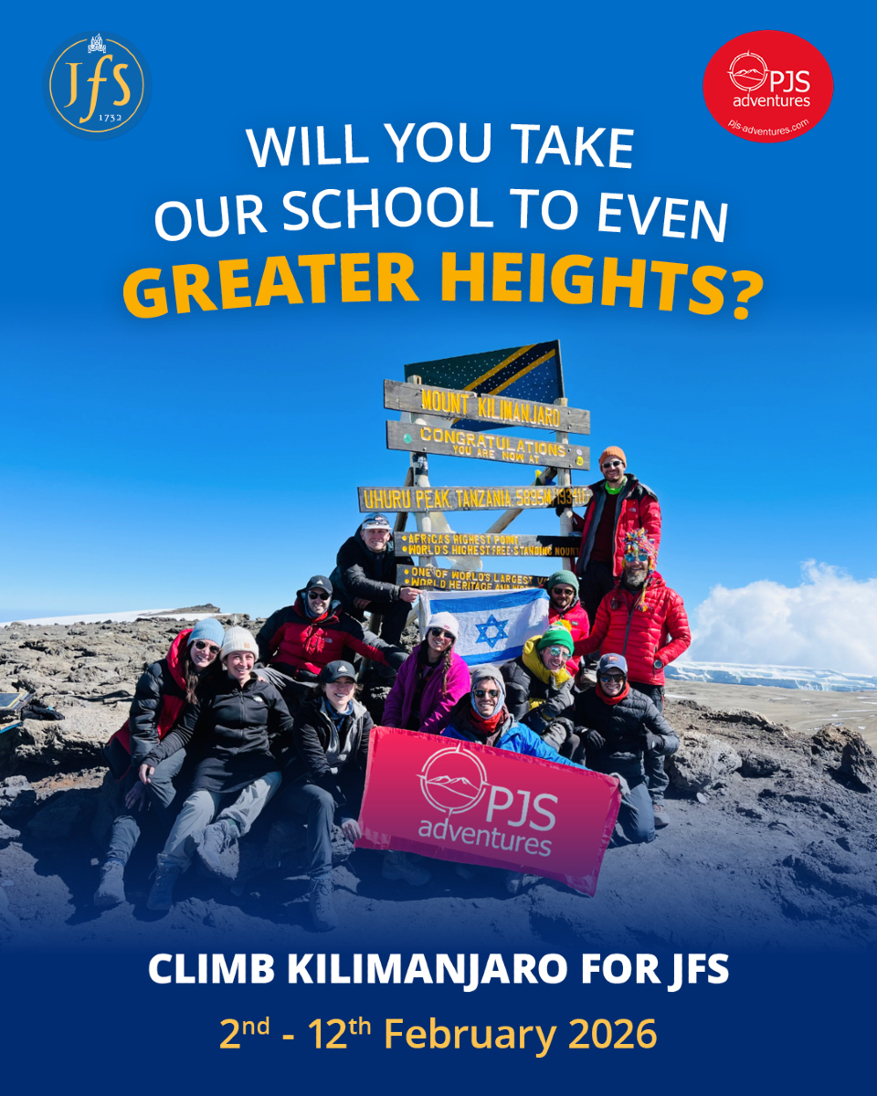 Official - Be part of history with JFS’s first ever group trek to Mt ...