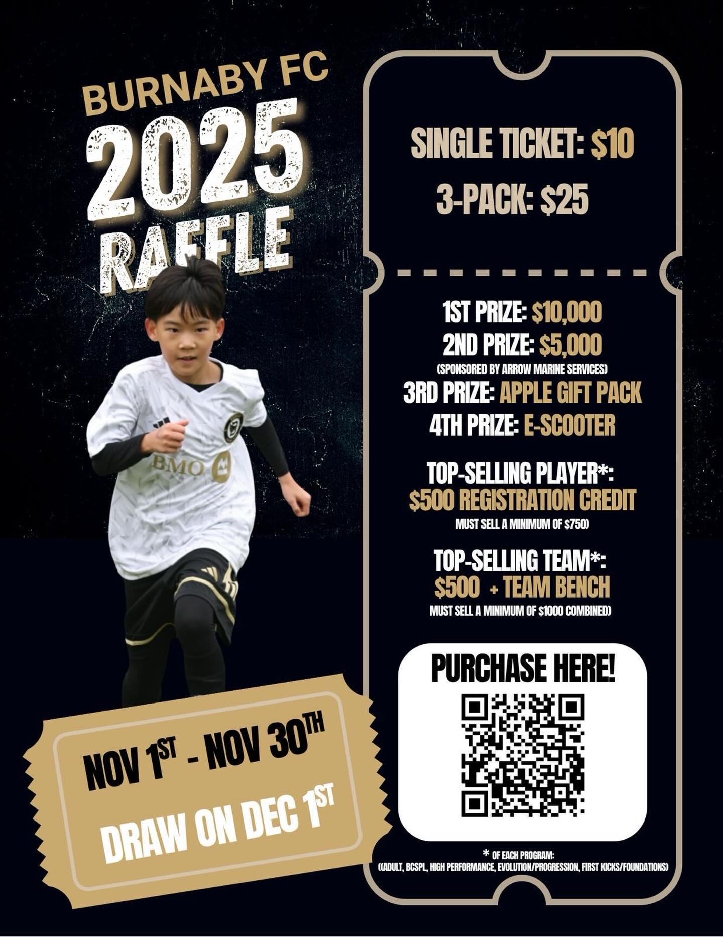 GTG - ⚽🔥 Supporting Burnaby FC Annual Raffle! 🔥⚽ GTG is proud to ...
