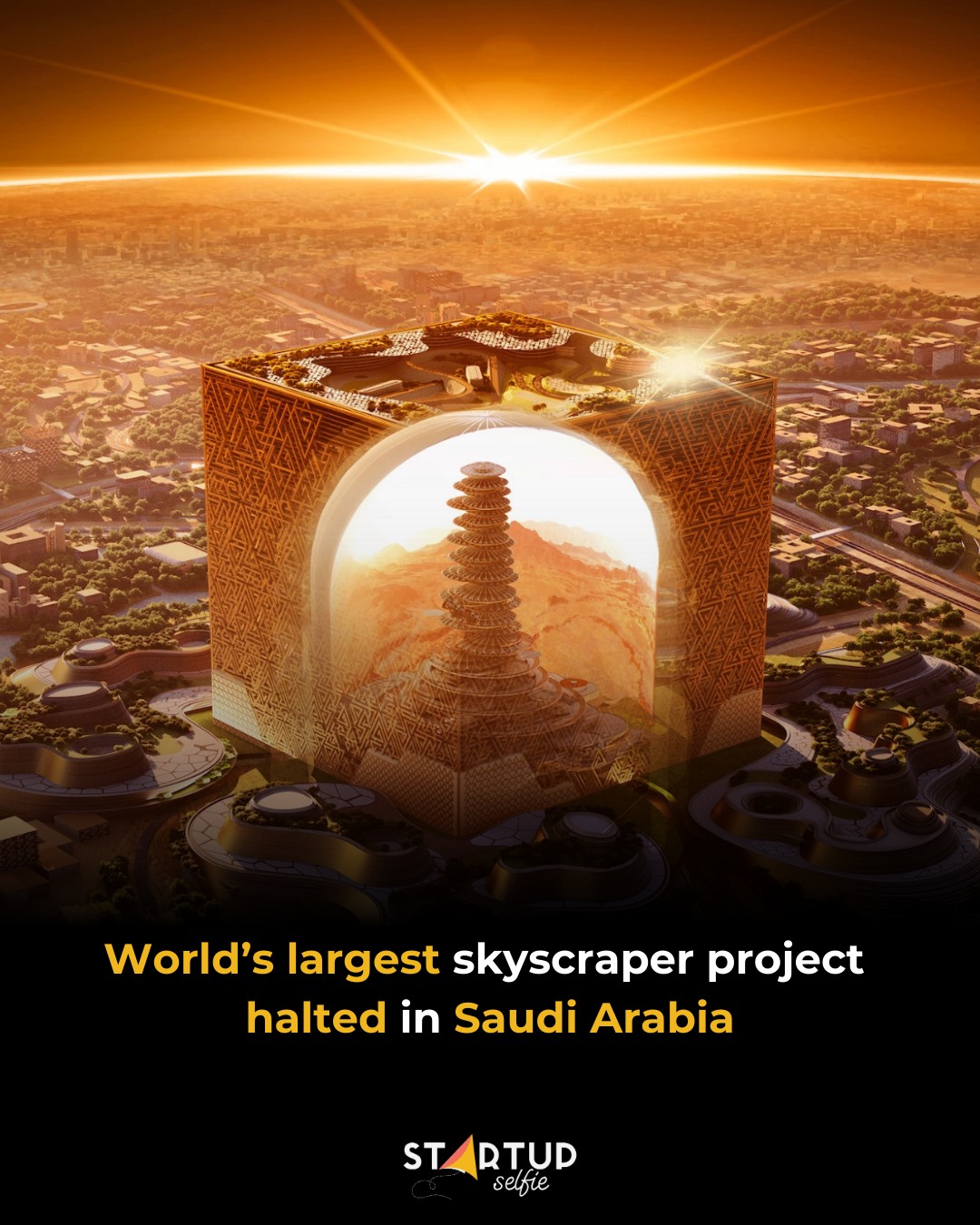 Startup - Saudi Arabia’s most eye-catching architectural idea may have ...