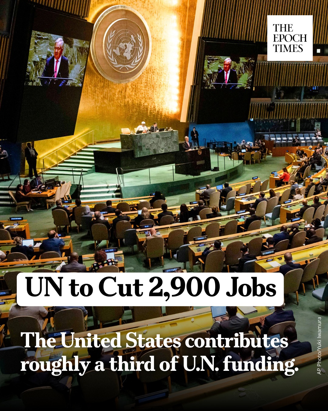 The Epoch - The United Nations has adopted a “leaner, better ...
