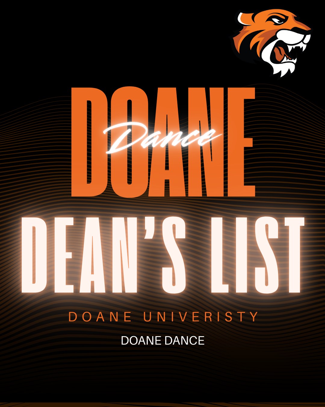 🎓 Fall 2025 Dean’s List 🎓... - Doane University Dance Team | Facebook