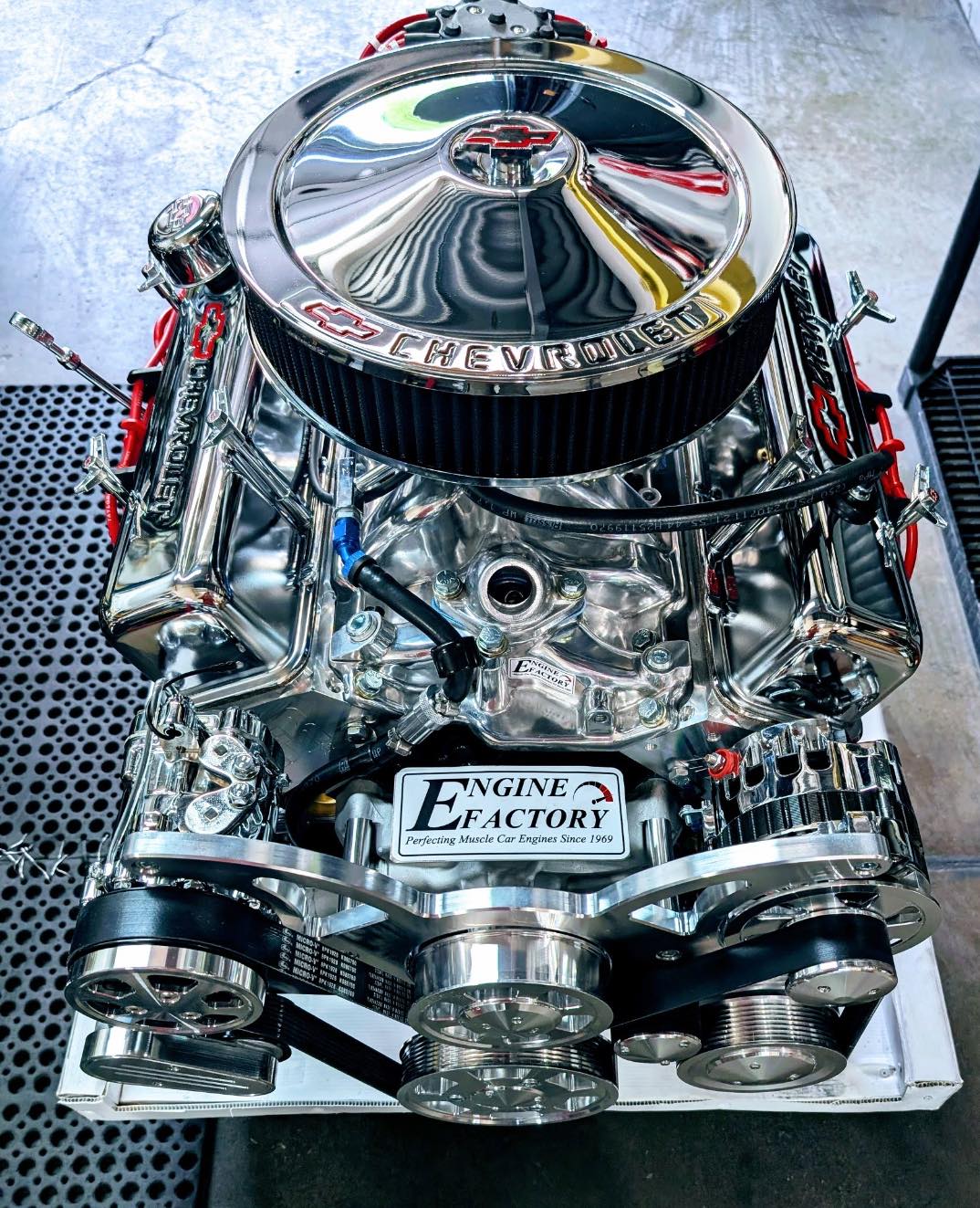 Muscle - 350 Chevy /440 HP AFR Heads/Roller Cam/ Polished Edition ...