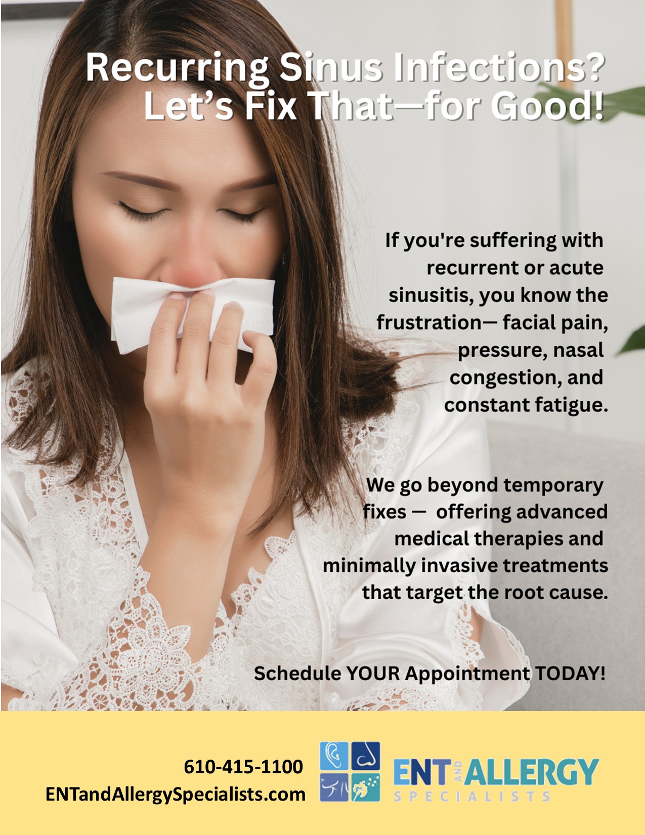ENT - Tired of Recurring Sinus Infections? If you’re dealing with ...