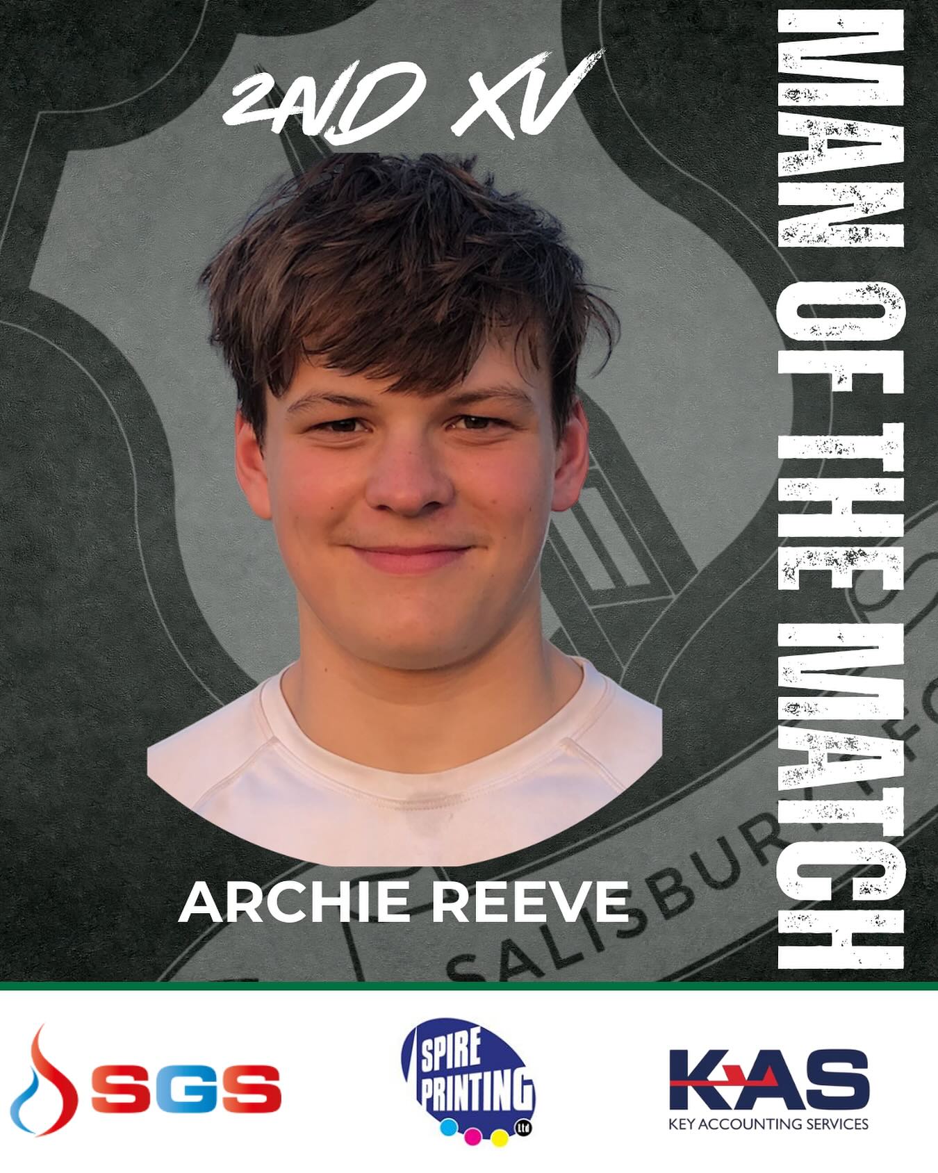 Salisbury - 🟢⚪️2ND XV MOTM ⚪️🟢 In our 5-15 win over Fareham in the 2s ...
