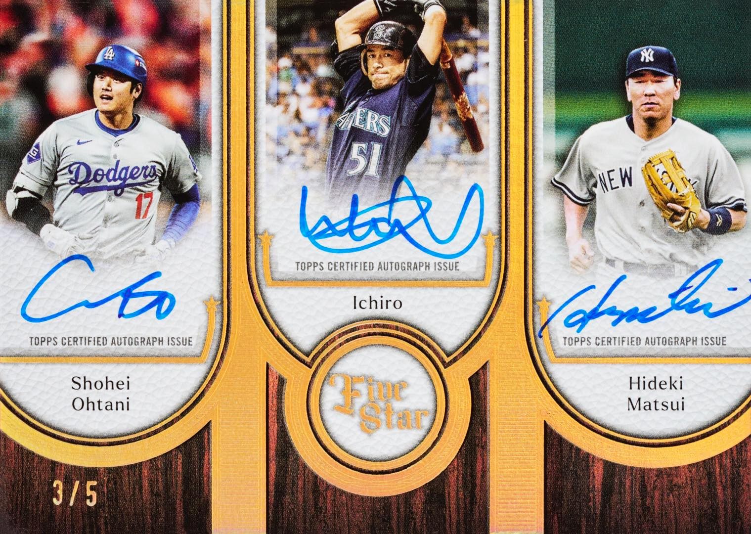 Three Japanese icons unite for an epic triple autograph card ???