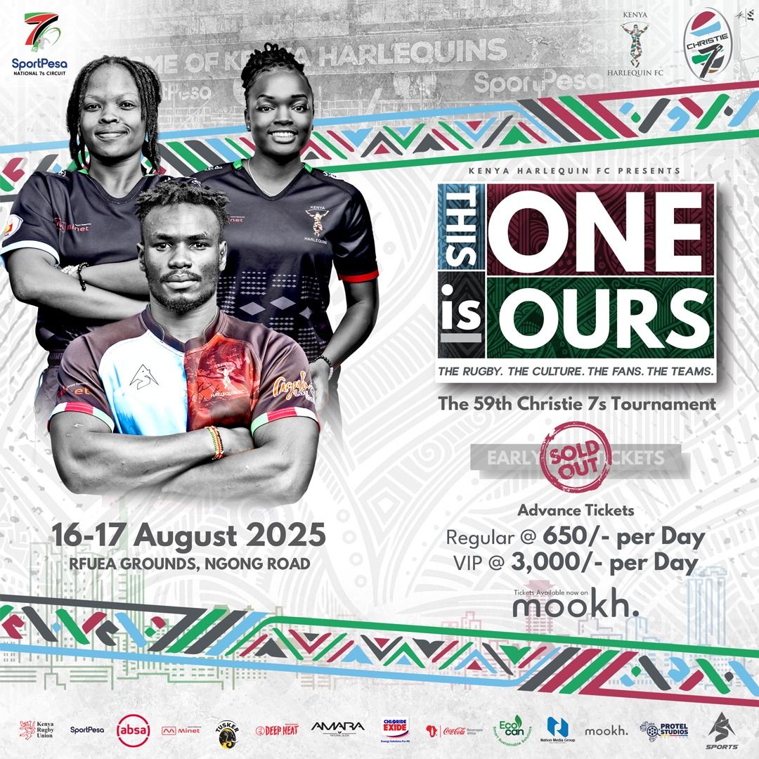Embu - #Christie7s is coming up in 8 days 🎫 Advance: KES 650/day | VIP ...