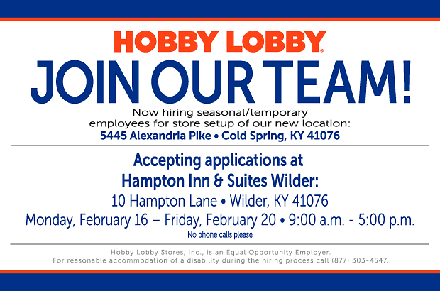 We are accepting applications... - Hobby Lobby Jobs & Careers | Facebook