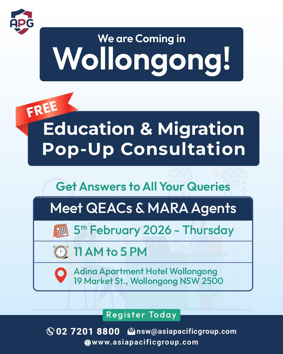 Asia - ⚠ Attention International Students in Wollongong! We’re Coming ...