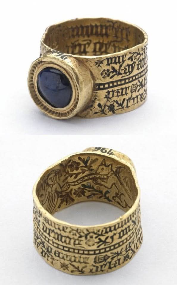 Earth - Behold, the Posie Ring, an artifact believed to originate from ...