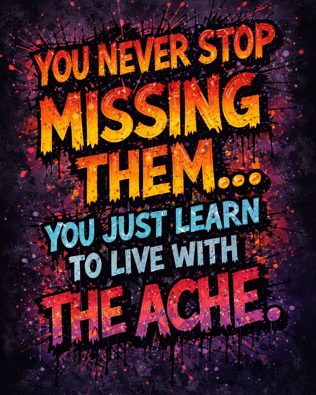 Missing - Some losses don’t fade with time. They settle quietly in the ...