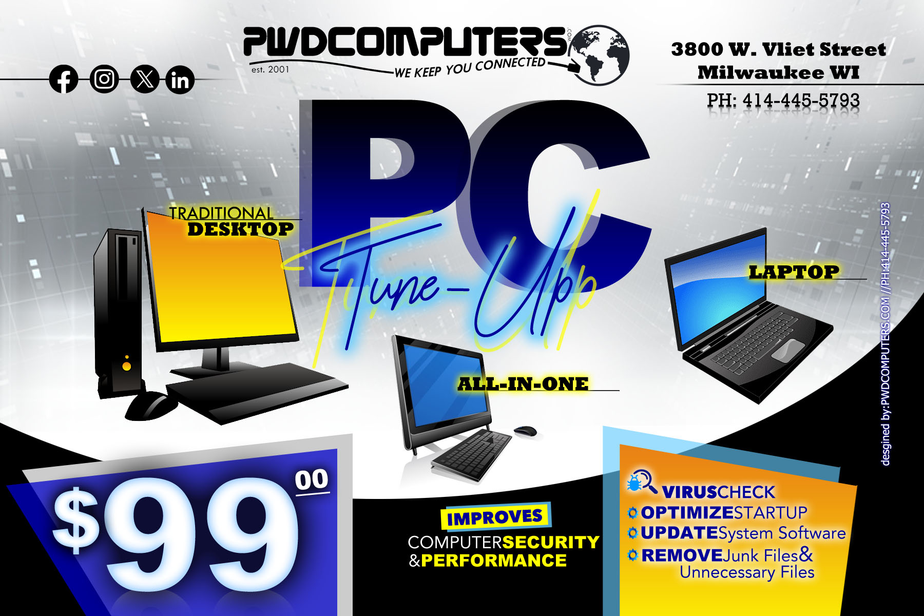 Pwdcomputers Therealcomputerman | Milwaukee WI