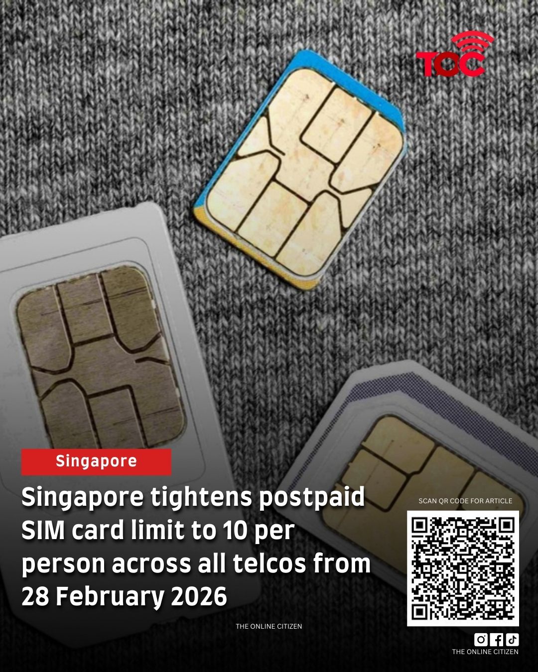 From 28 February 2026, individuals in... - The Online Citizen | Facebook