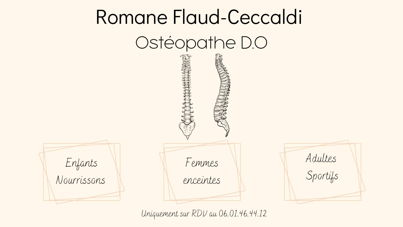 Romane Flaud-Ceccaldi Ostéopathe D.O | Orange