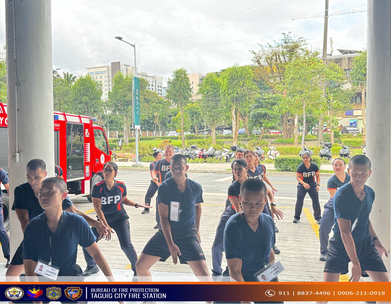 BFP - LOOK: Weekly Zumba Activity On 15 January 2026, the duty ...