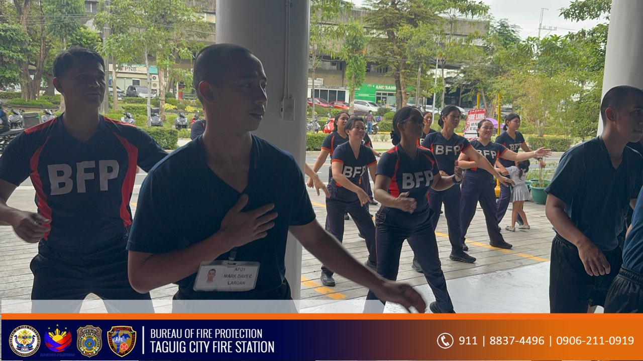 BFP - LOOK: Weekly Zumba Activity On 15 January 2026, the duty ...