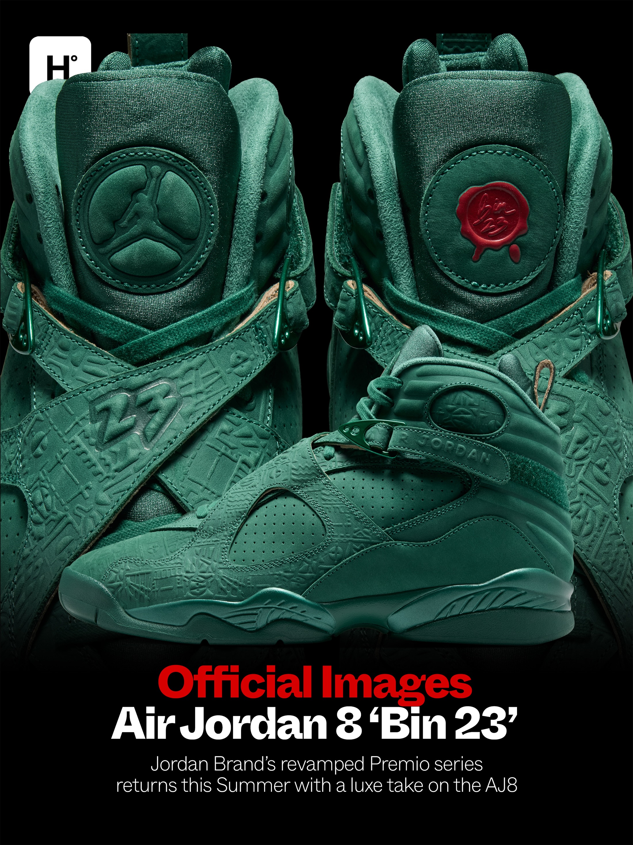 OFFICIAL IMAGES OF THE AIR JORDAN 8 'BIN 23' HAVE ARRIVED
