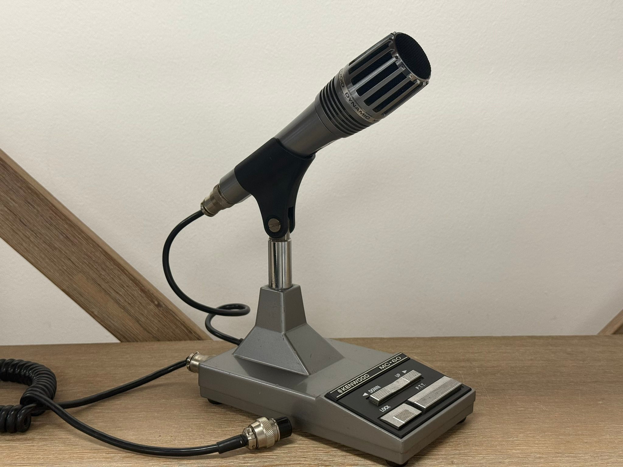 🎤 SECOND HAND KENWOOD MC-60A DESK MICROPHONE – “LAST VERSION