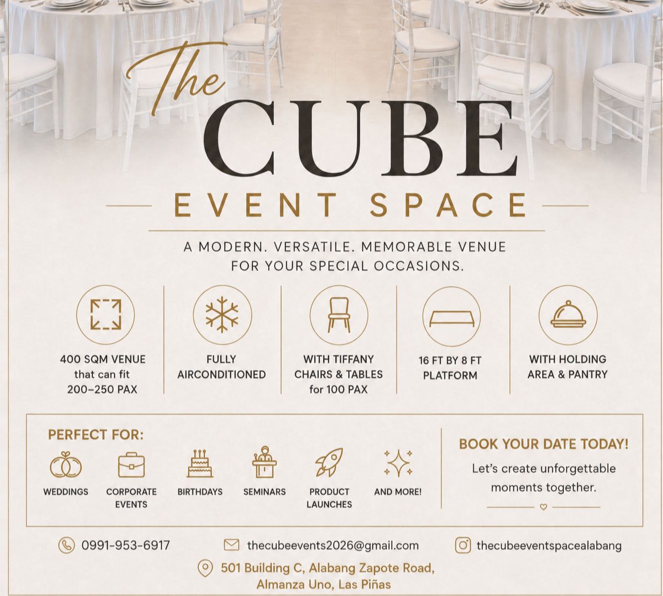 The Cube Event Space | Las Piñas