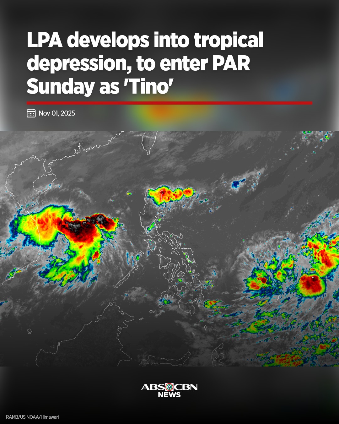 ABS-CBN News - Posibleng mag-landfall sa Caraga o Eastern... | Facebook