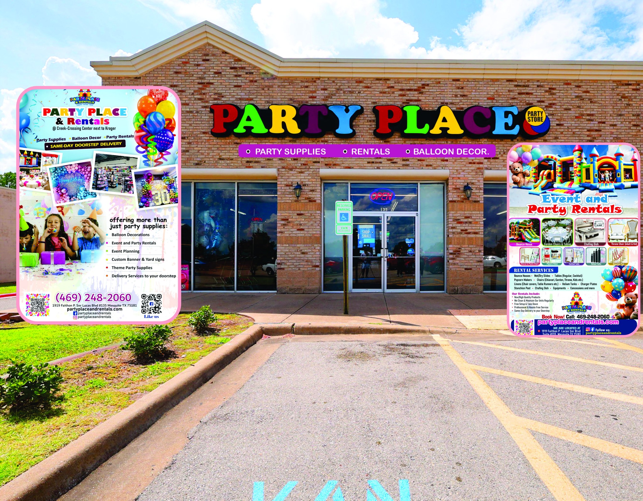 PARTY PLACE and Rentals | Mesquite TX