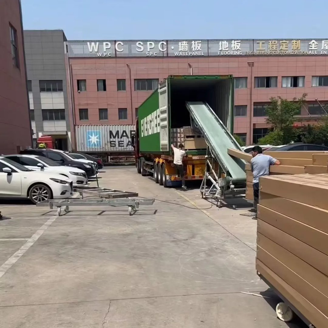 PVC Panel Black base🔥 Factory production line on show! Wood grain ...