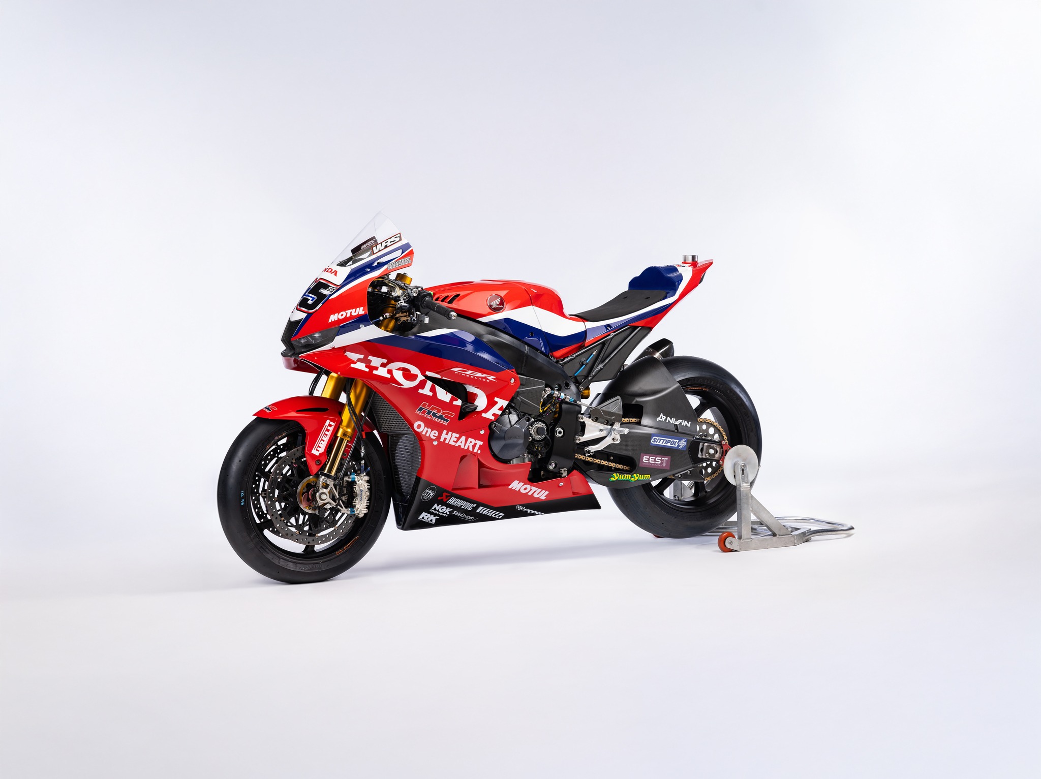 Öhlins - ทีม Honda HRC เผยโฉมลวดลายใหม่ Tricolour บนรถแข่ง CBR1000RR-R ...