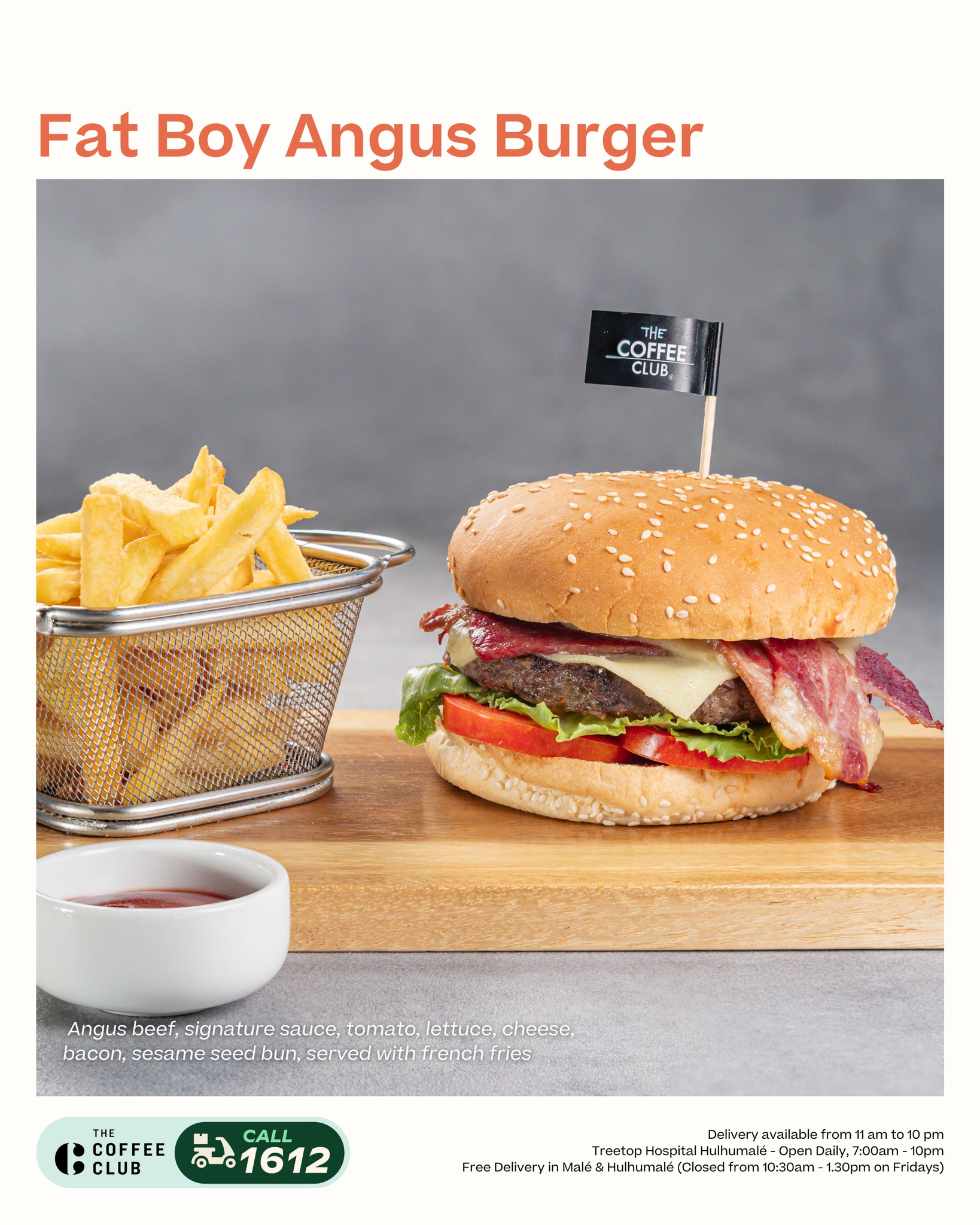 The Coffee - Juicy, meaty, and packed with flavour—our Fat Boy Angus ...