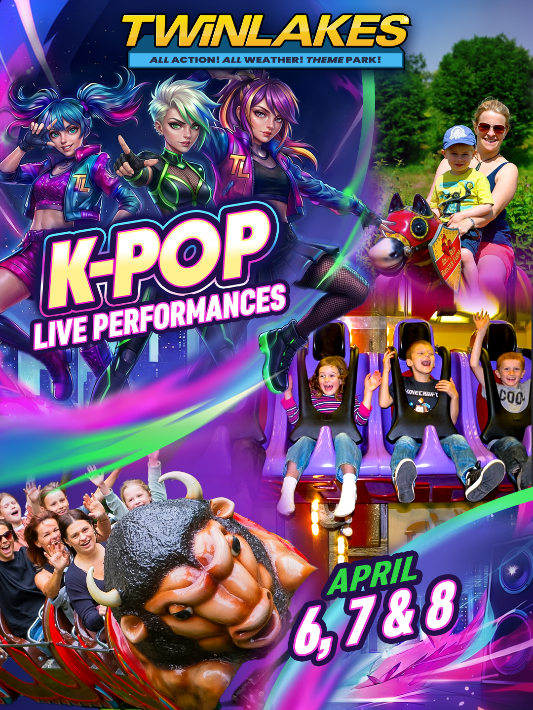 K Pop Live Performances are BACK!🤩 Join us 6th - 8th April, for