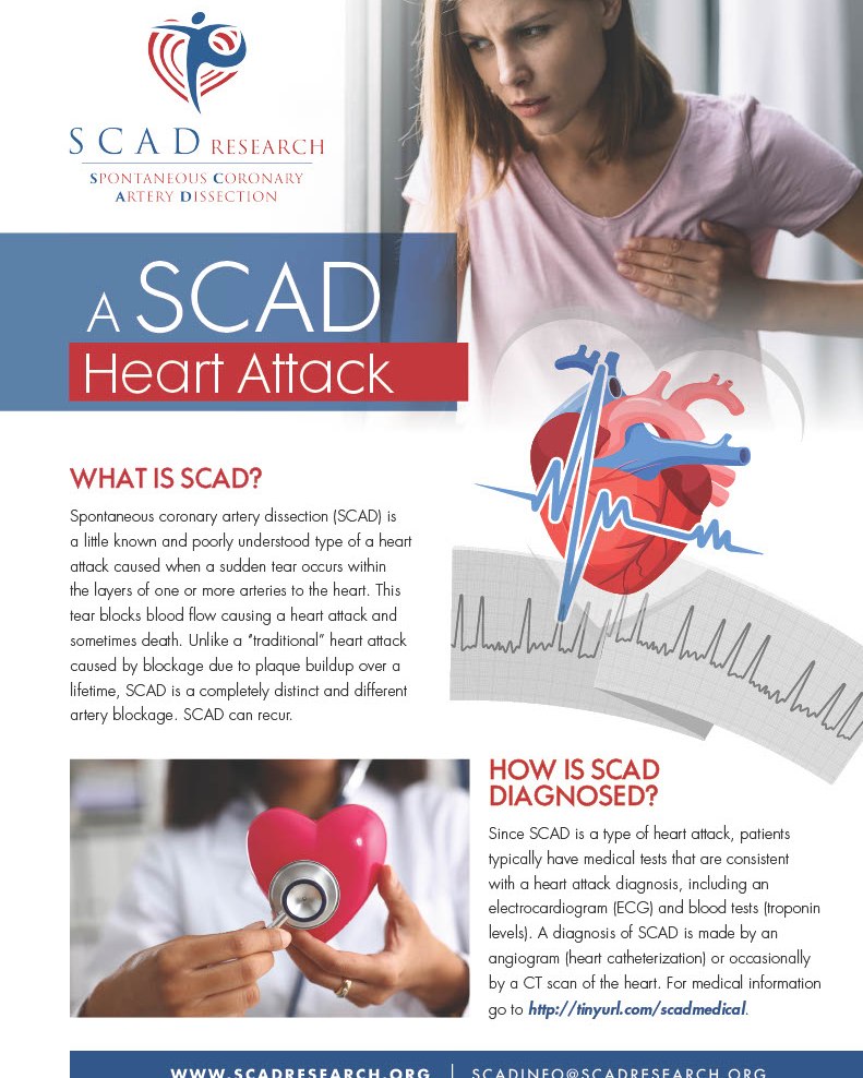 SCAD - SCAD Awareness Week Challenge 3: Share SCAD Awareness Brochures ...