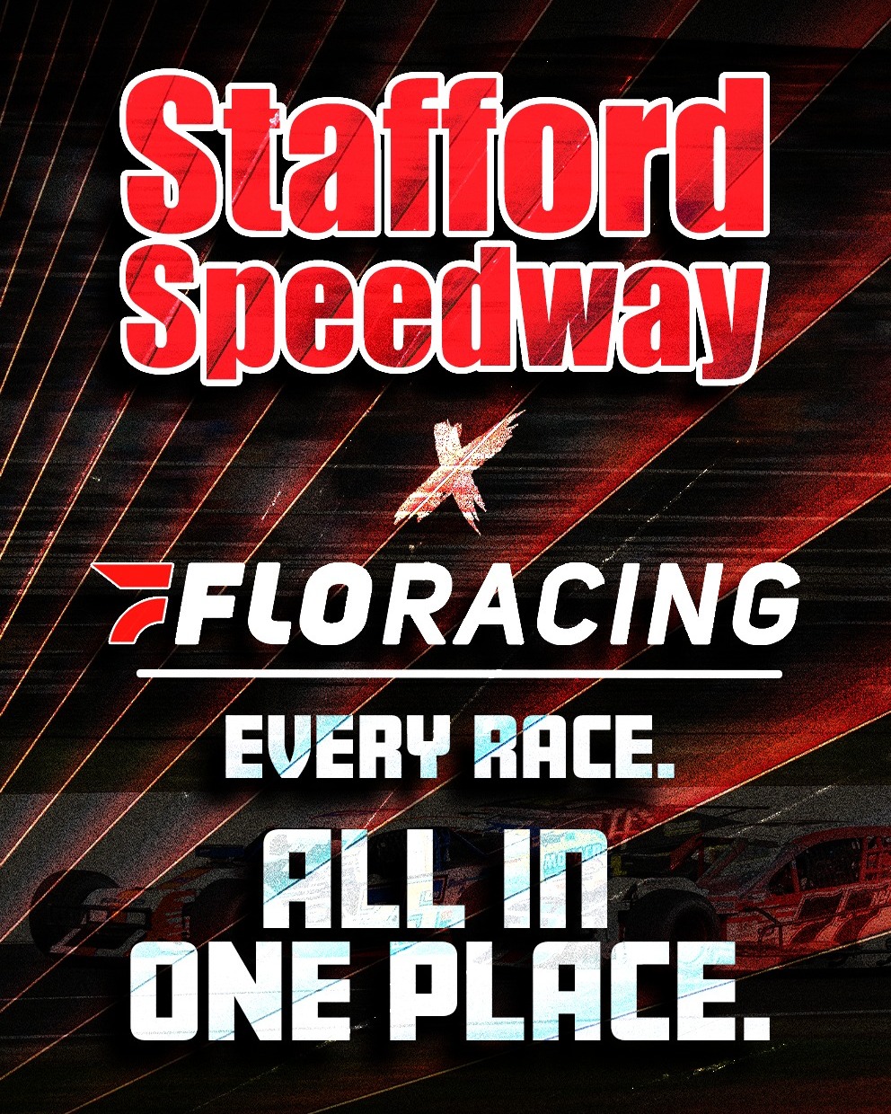 Stafford - We're proud to continue our partnership with FloRacing ...