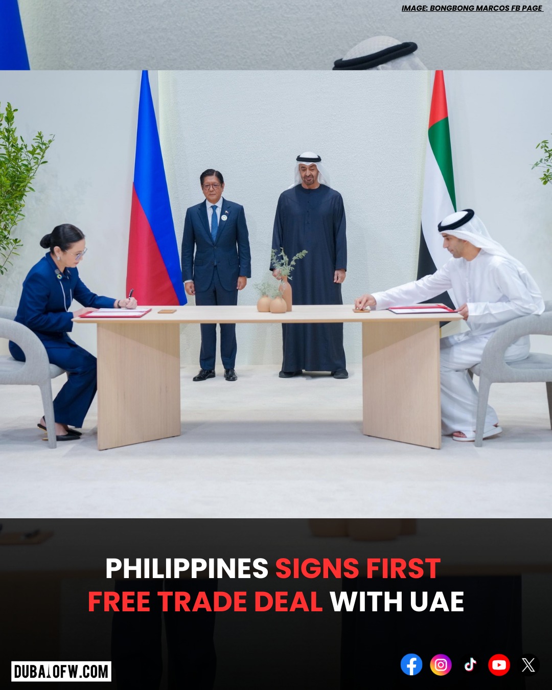 Dubai OFW - The Philippines has signed its first free... | Facebook