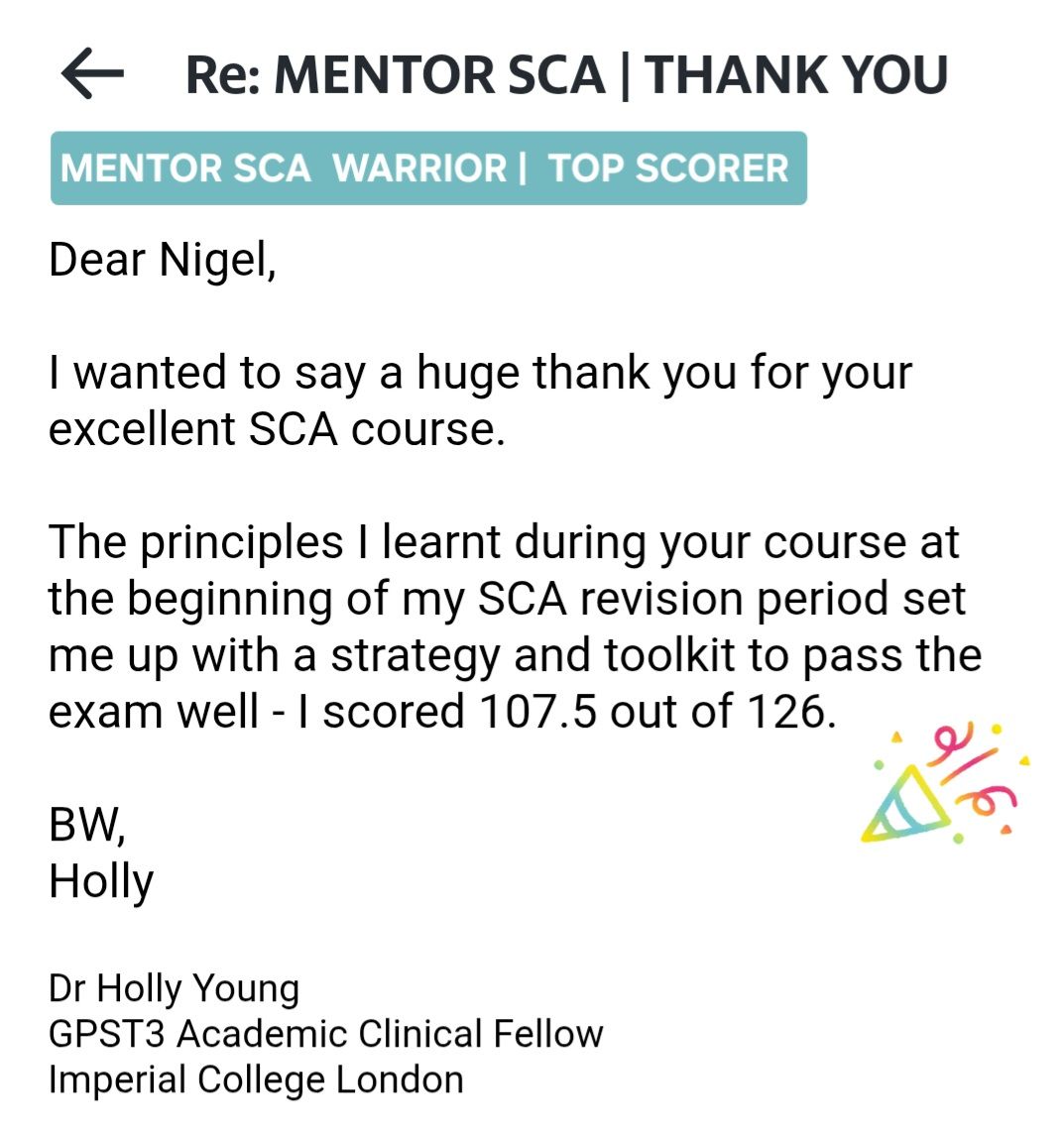Mentor MRCGP AKT RCA SCA Courses - Dr Nigel Giam - #MentorRCA I have ...
