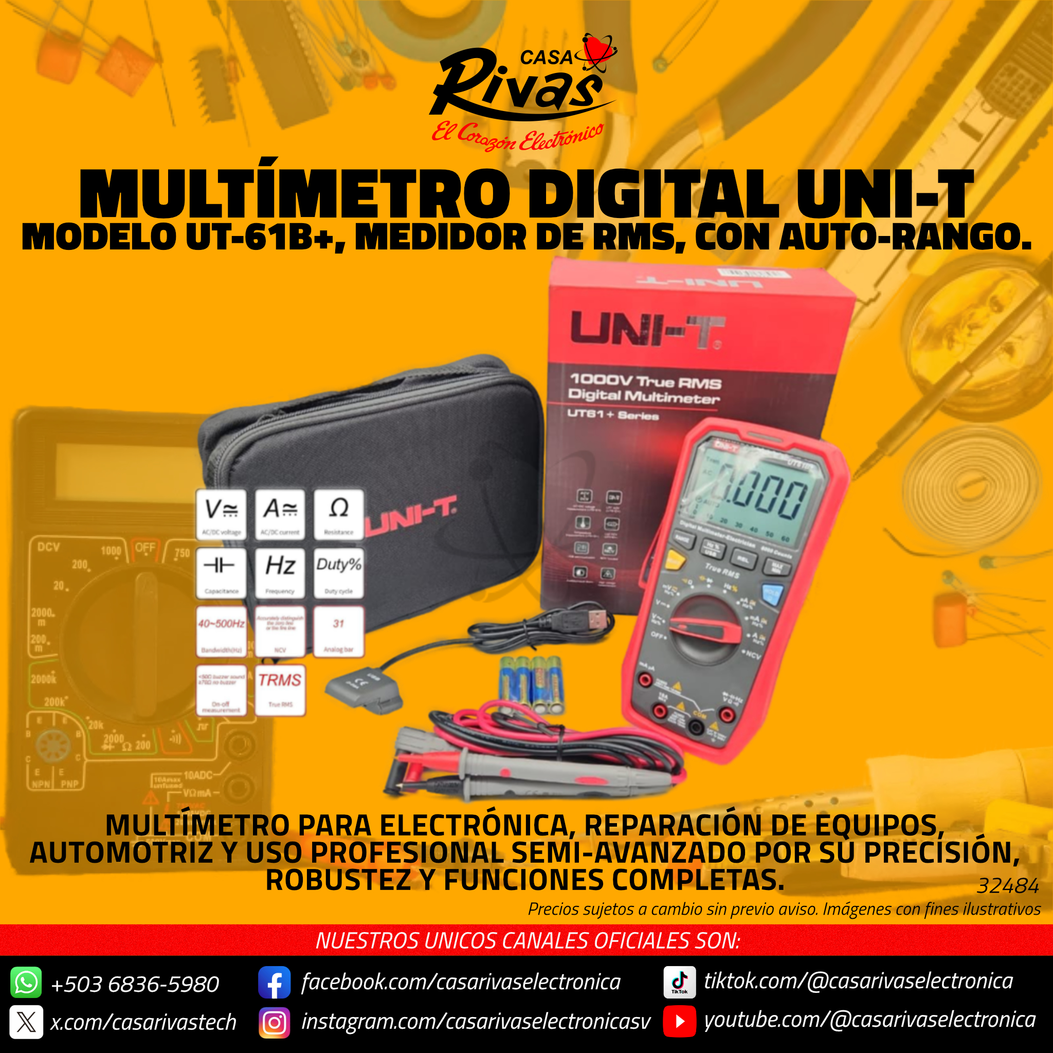 Casa Rivas Electrónica | San Salvador