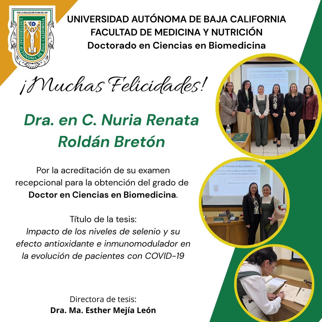 📣 La... - Maestría y Doctorado en Ciencias en Biomedicina | Facebook