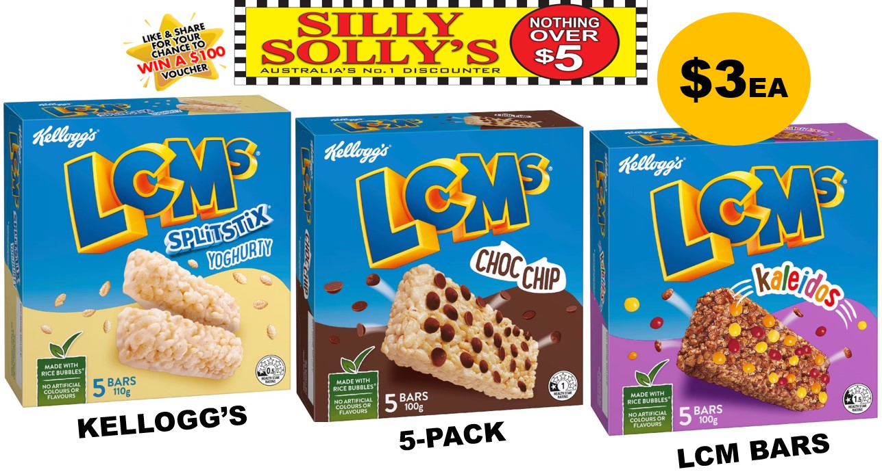 Silly - 😍 Kellogg's LCM 5-PK Bars 😍 ON SALE NOW 🥳 Only while stocks ...