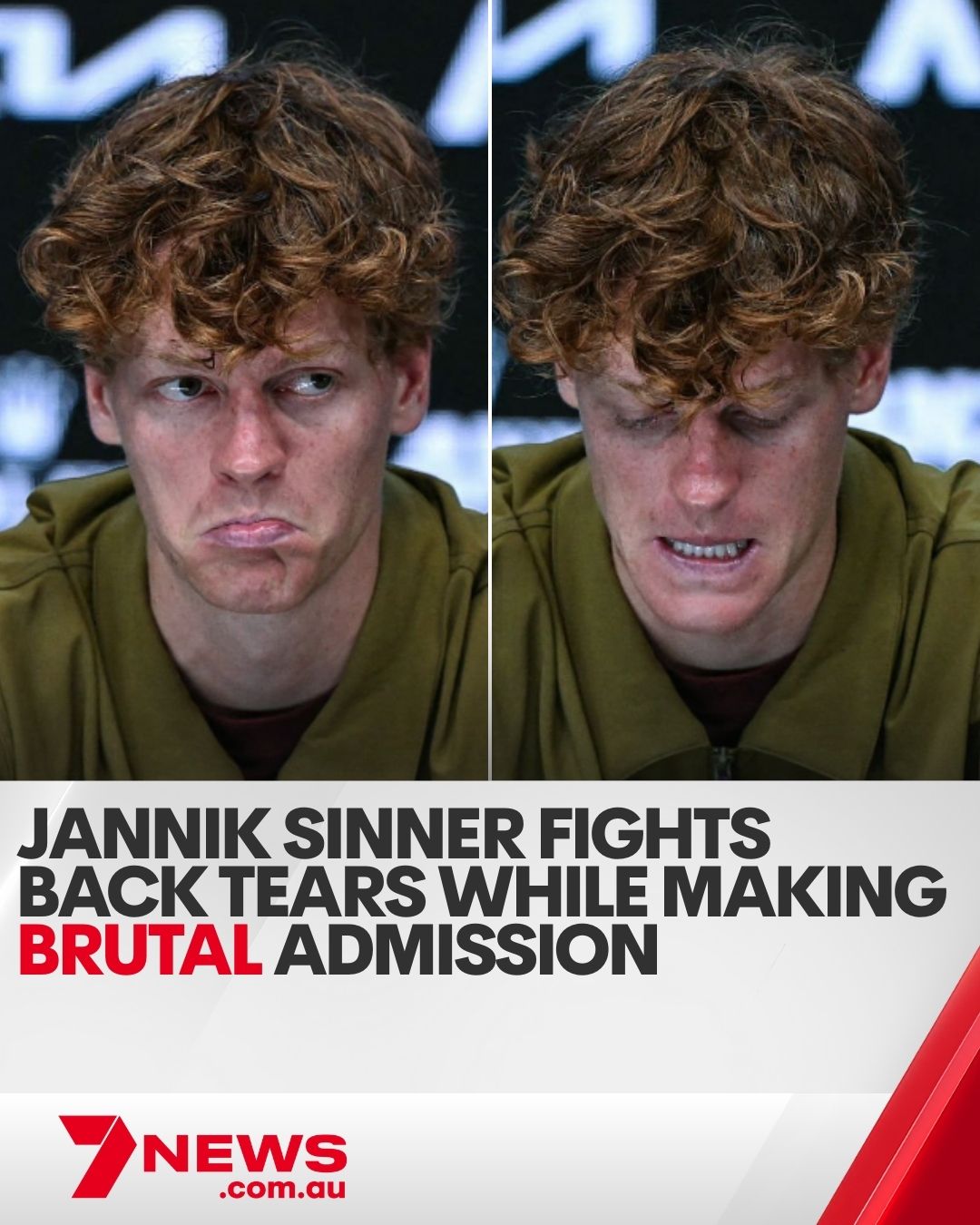 7NEWS Melbourne - The Italian superstar cut a devastated... | Facebook