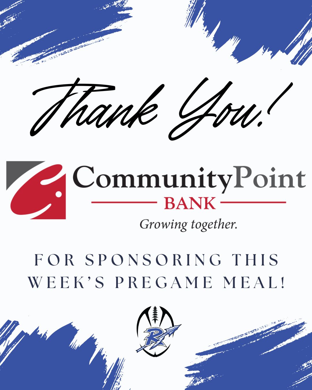 This week's pregame meal... - Russellville Indians Football | Facebook