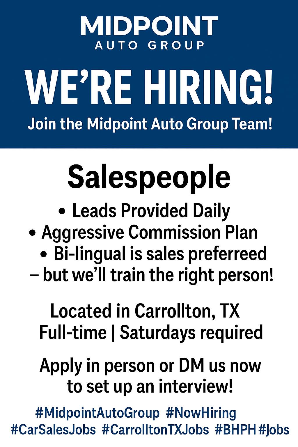 Midpoint Auto Group | Carrollton TX