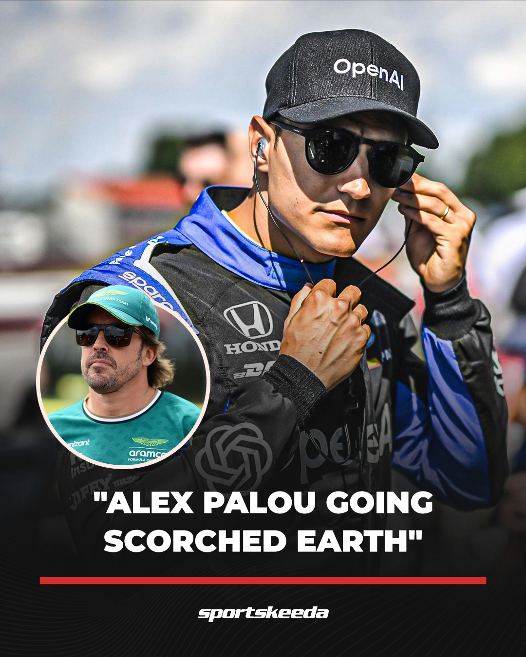Sportskeeda - Fans react to Alex Palou bringing up Fernando Alonso’s ...