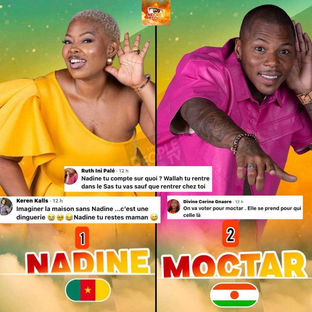 #secretstoryafrique 2 DANS LE... - ThierryFrancois.People | Facebook