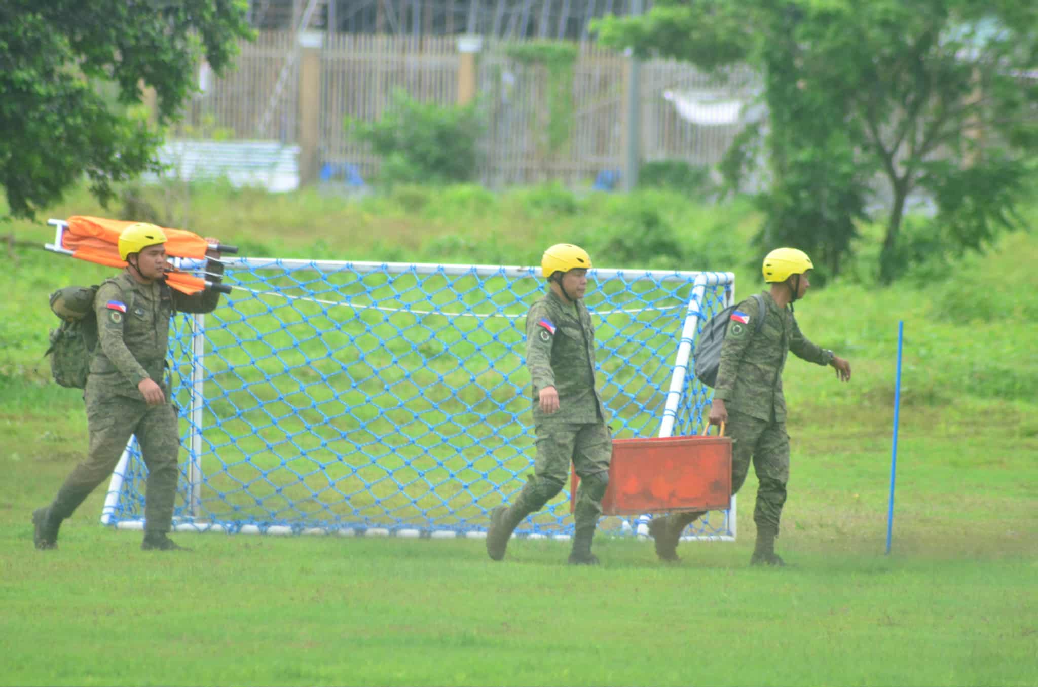 MyTV - LOOK: Two Philippine Air Force helicopters arrived in Bogo City ...