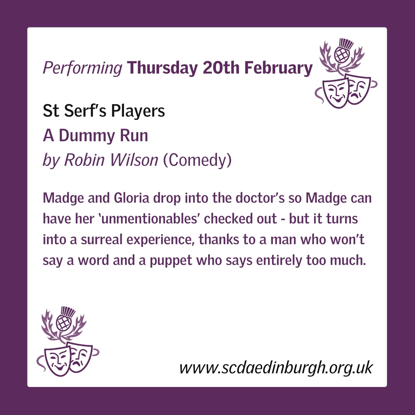 St Serf's Players added a new photo —... - St Serf's Players