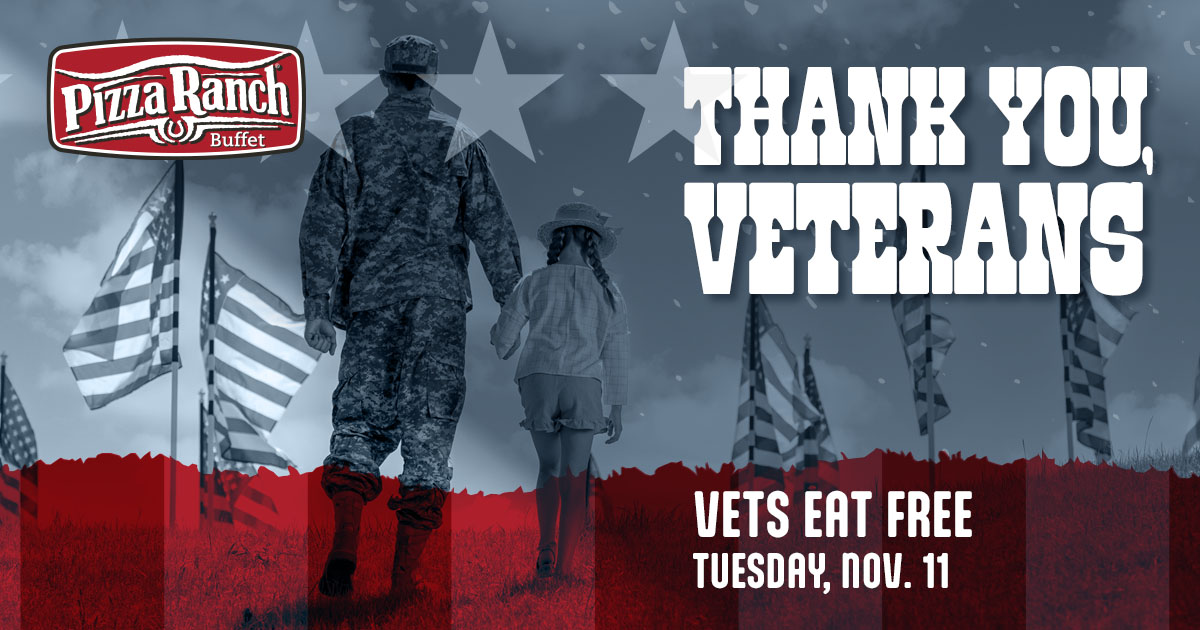 Pizza - The Kansas City Pizza Ranch appreciates the sacrifices and ...